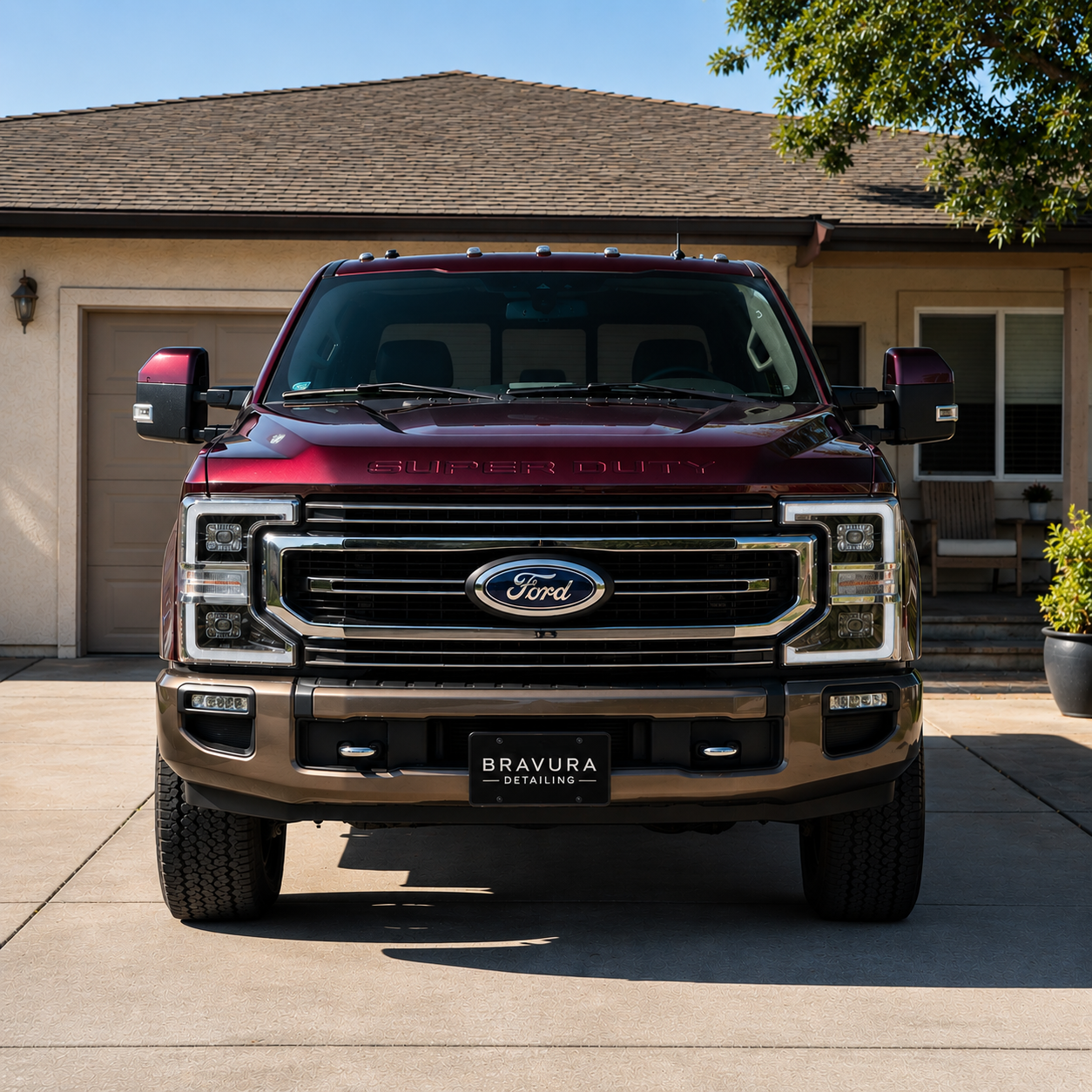 Ford F-250 after Bravura paint correction